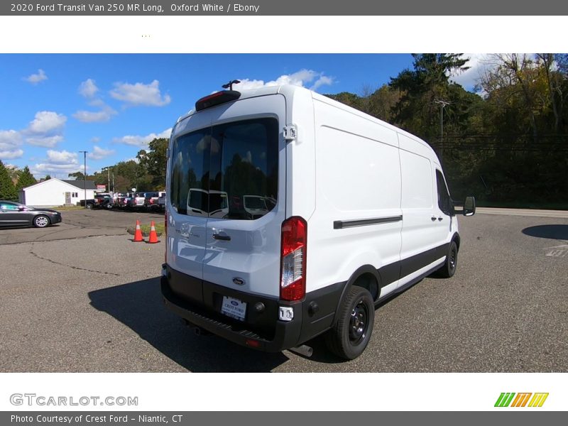 Oxford White / Ebony 2020 Ford Transit Van 250 MR Long