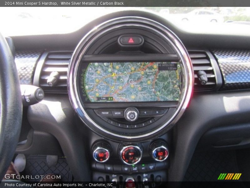 White Silver Metallic / Carbon Black 2014 Mini Cooper S Hardtop