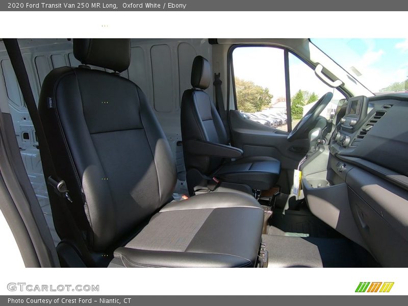 Oxford White / Ebony 2020 Ford Transit Van 250 MR Long