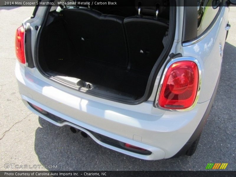 White Silver Metallic / Carbon Black 2014 Mini Cooper S Hardtop