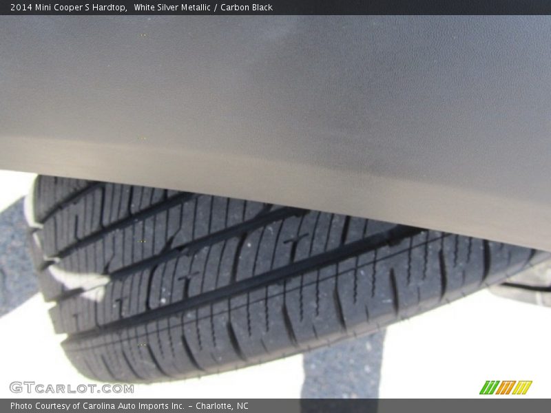 White Silver Metallic / Carbon Black 2014 Mini Cooper S Hardtop