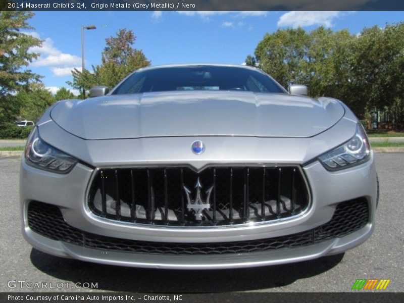 Grigio Metallo (Grey Metallic) / Nero 2014 Maserati Ghibli S Q4
