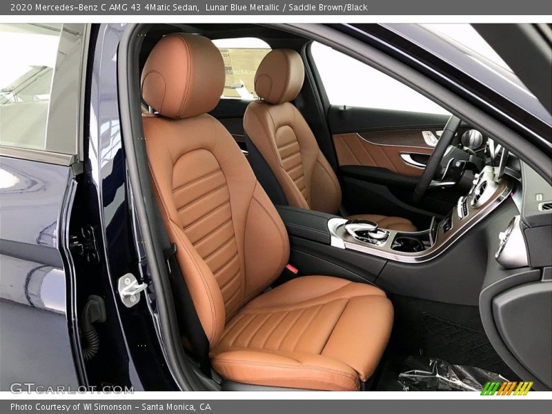  2020 C AMG 43 4Matic Sedan Saddle Brown/Black Interior