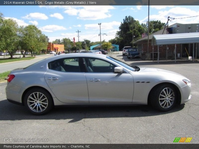 Grigio Metallo (Grey Metallic) / Nero 2014 Maserati Ghibli S Q4