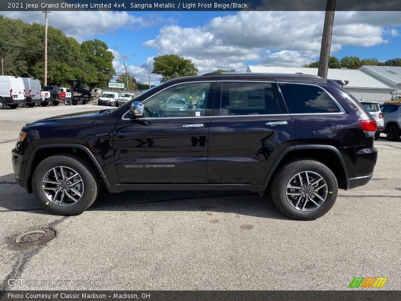  2021 Grand Cherokee Limited 4x4 Sangria Metallic
