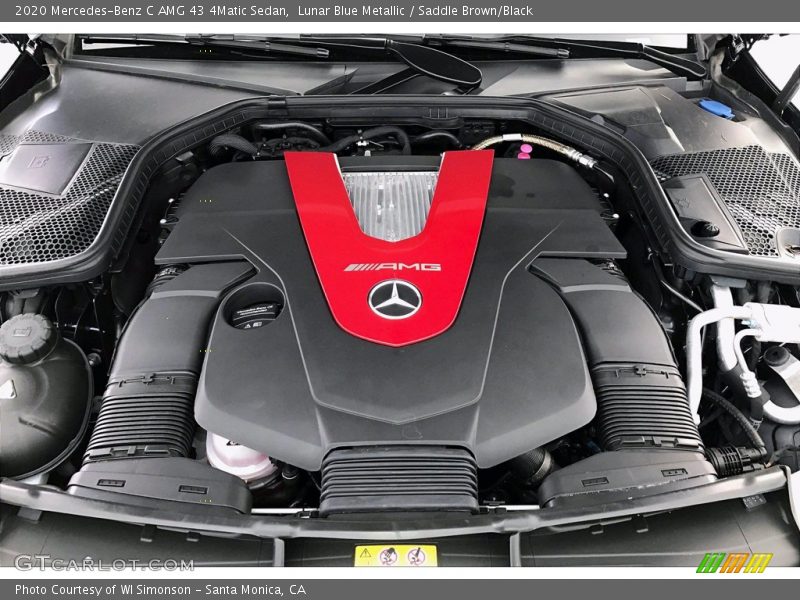  2020 C AMG 43 4Matic Sedan Engine - 3.0 Liter AMG biturbo DOHC 24-Valve VVT V6