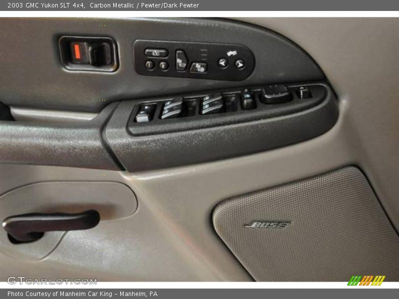 Carbon Metallic / Pewter/Dark Pewter 2003 GMC Yukon SLT 4x4