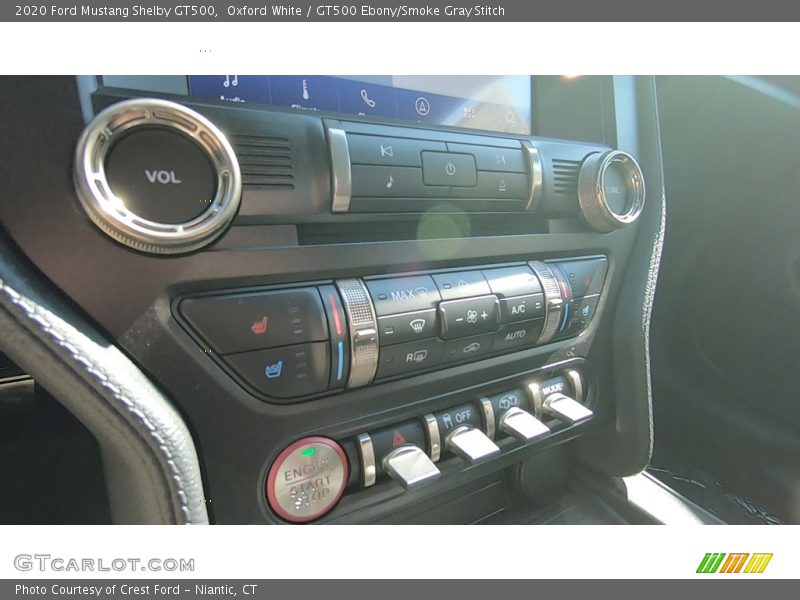 Controls of 2020 Mustang Shelby GT500