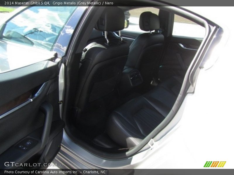 Grigio Metallo (Grey Metallic) / Nero 2014 Maserati Ghibli S Q4