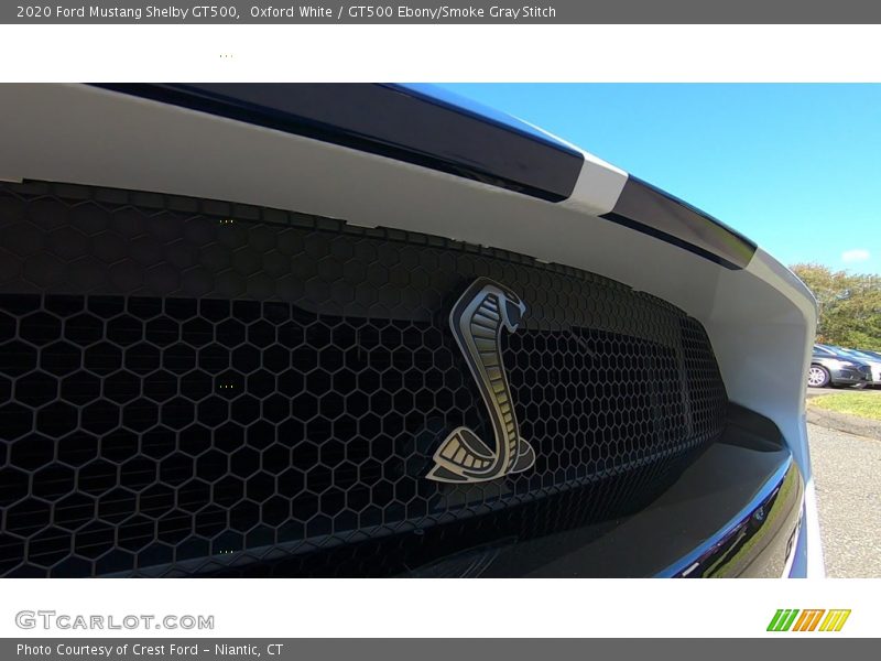 Oxford White / GT500 Ebony/Smoke Gray Stitch 2020 Ford Mustang Shelby GT500