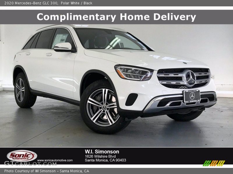 Polar White / Black 2020 Mercedes-Benz GLC 300
