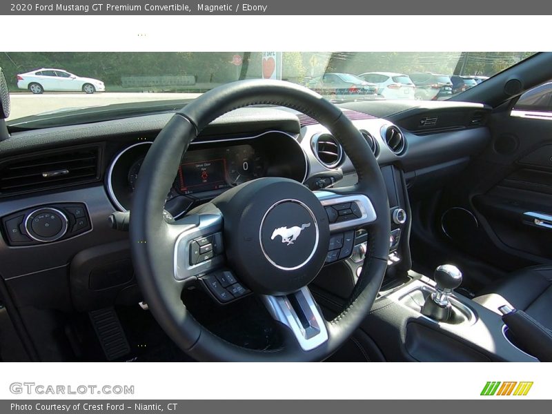 Magnetic / Ebony 2020 Ford Mustang GT Premium Convertible