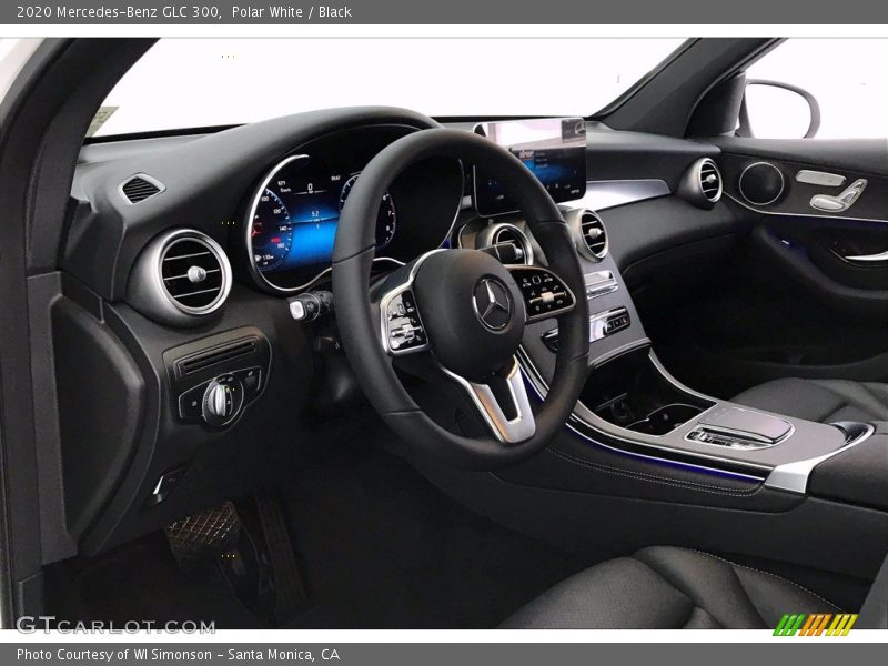 Polar White / Black 2020 Mercedes-Benz GLC 300