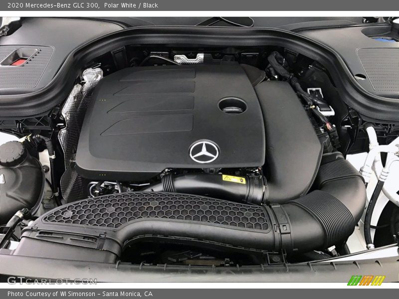 Polar White / Black 2020 Mercedes-Benz GLC 300