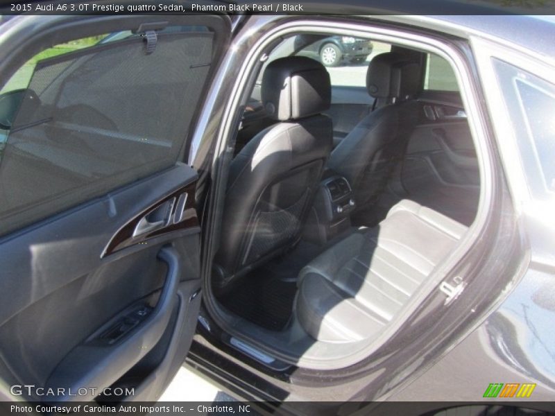 Phantom Black Pearl / Black 2015 Audi A6 3.0T Prestige quattro Sedan