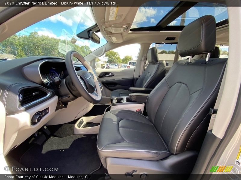 Front Seat of 2020 Pacifica Limited