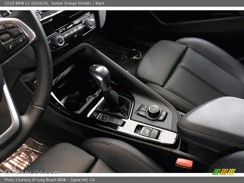 Sunset Orange Metallic / Black 2018 BMW X2 sDrive28i