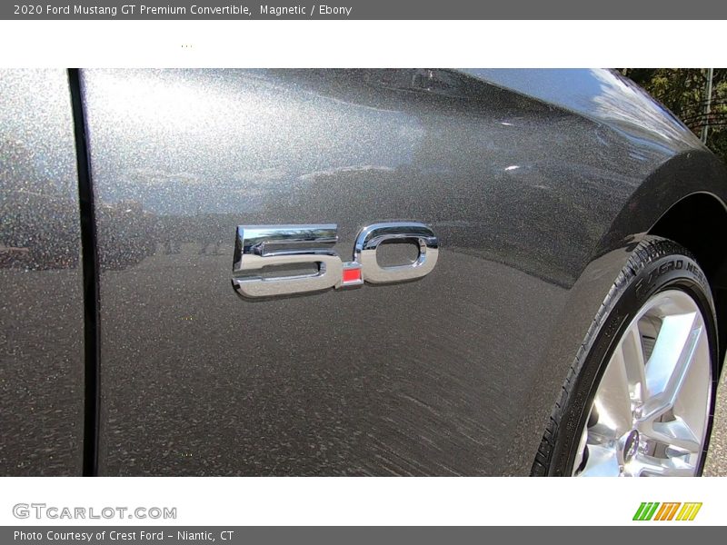 Magnetic / Ebony 2020 Ford Mustang GT Premium Convertible