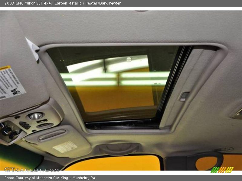 Carbon Metallic / Pewter/Dark Pewter 2003 GMC Yukon SLT 4x4