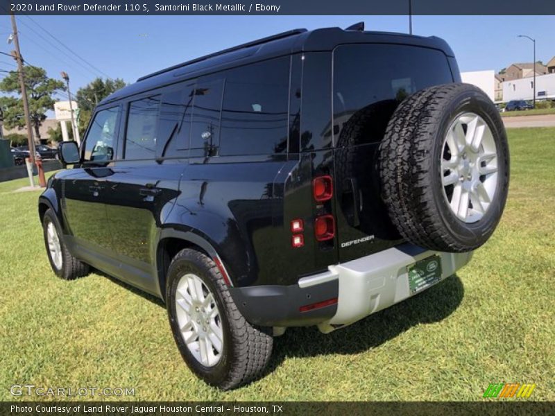 Santorini Black Metallic / Ebony 2020 Land Rover Defender 110 S