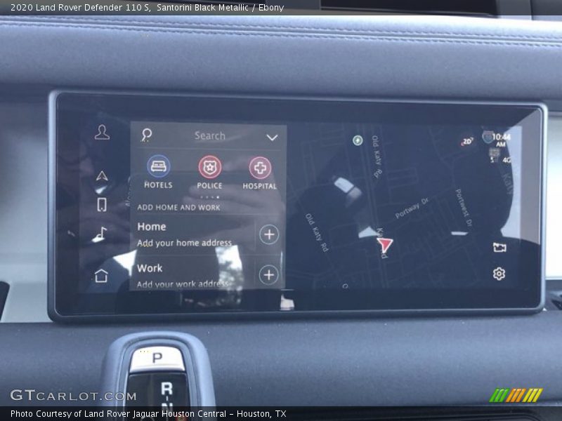 Controls of 2020 Defender 110 S