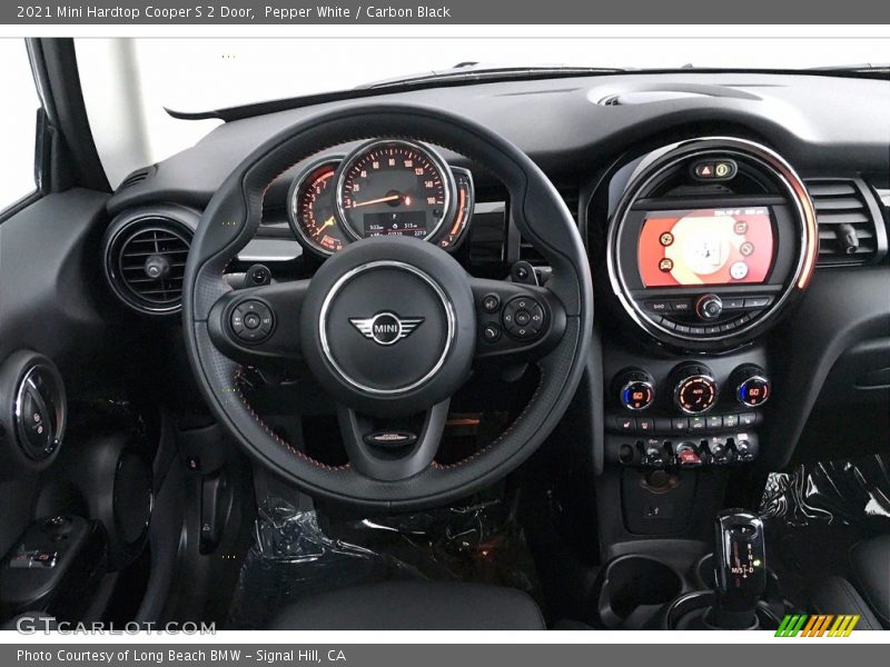 Pepper White / Carbon Black 2021 Mini Hardtop Cooper S 2 Door