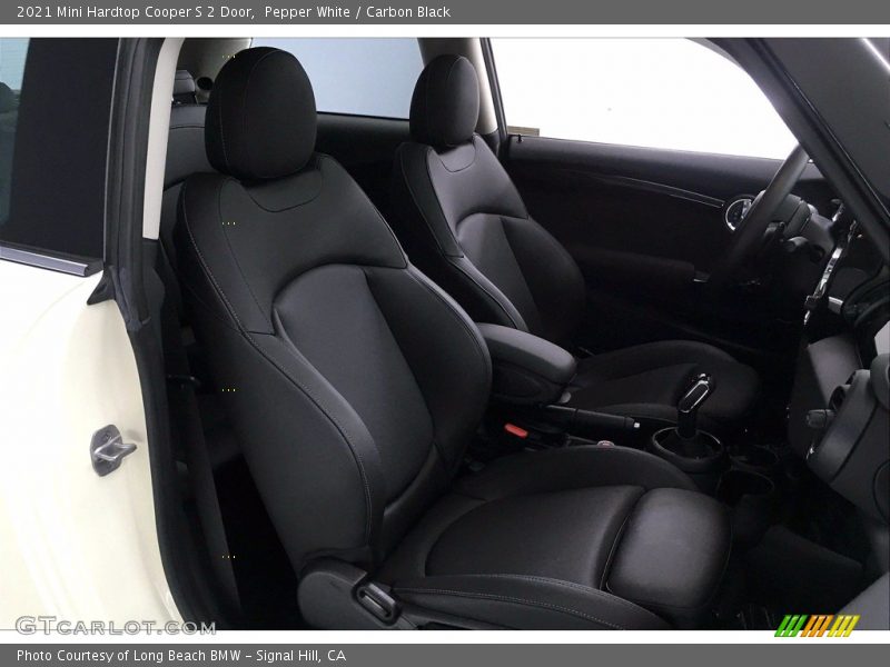Pepper White / Carbon Black 2021 Mini Hardtop Cooper S 2 Door