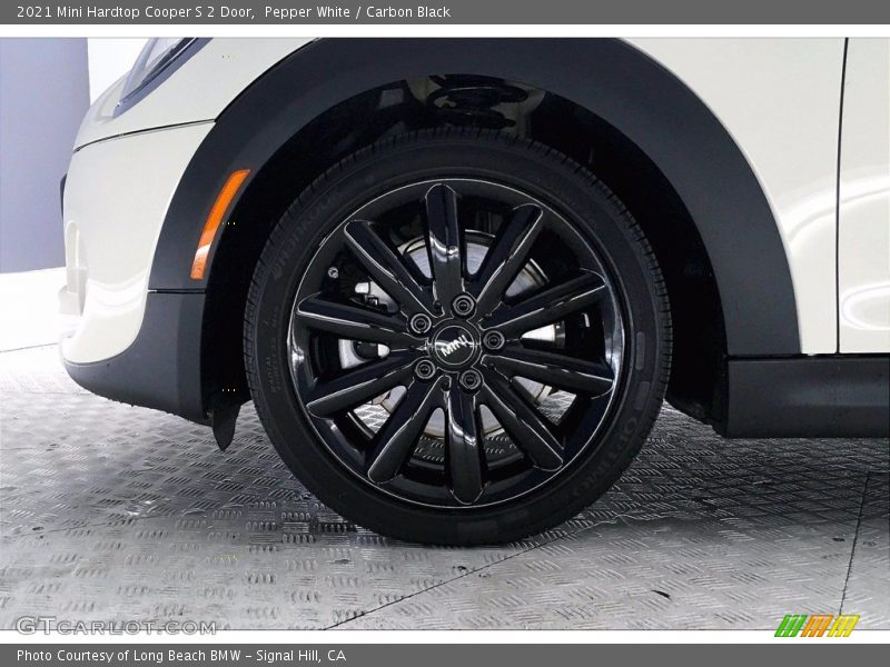 Pepper White / Carbon Black 2021 Mini Hardtop Cooper S 2 Door