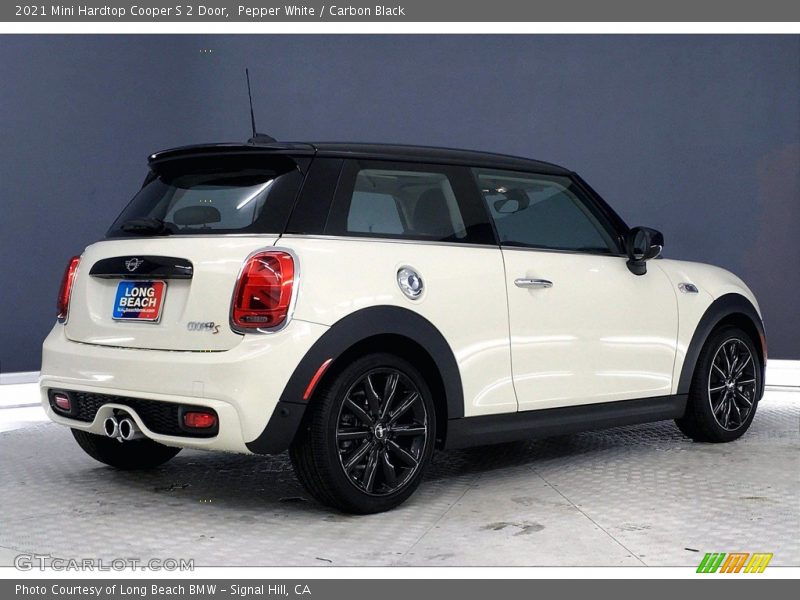 Pepper White / Carbon Black 2021 Mini Hardtop Cooper S 2 Door