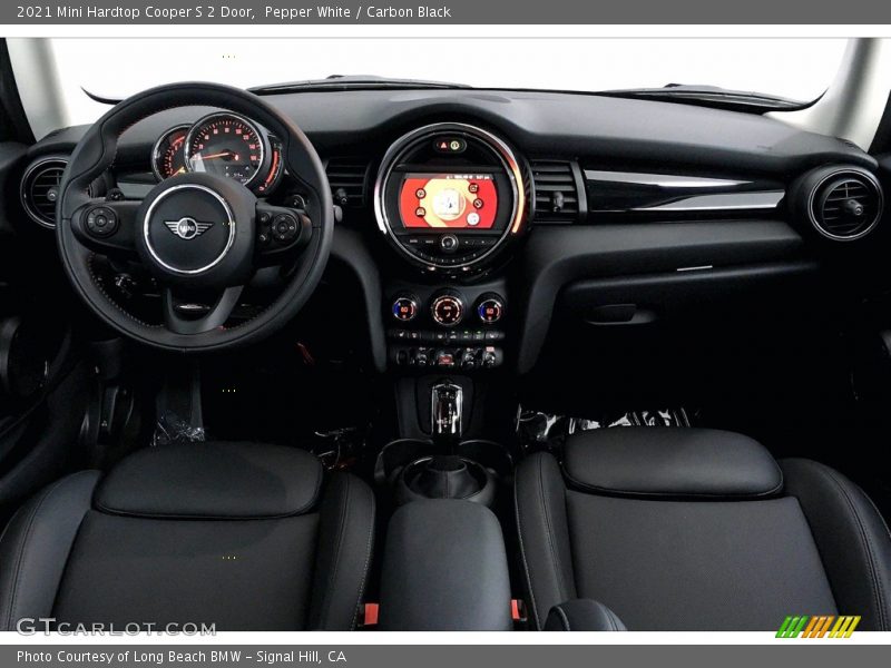 Pepper White / Carbon Black 2021 Mini Hardtop Cooper S 2 Door