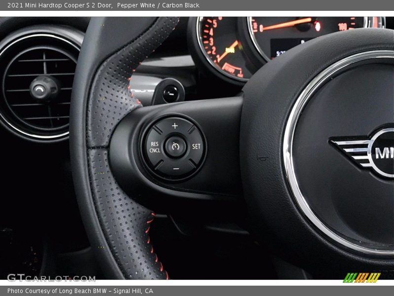 Pepper White / Carbon Black 2021 Mini Hardtop Cooper S 2 Door