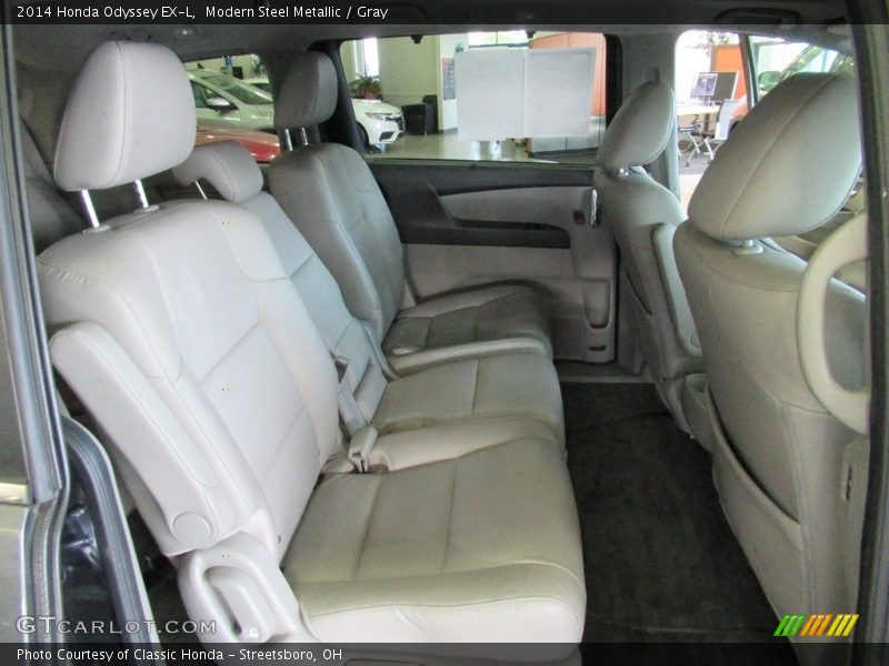 Modern Steel Metallic / Gray 2014 Honda Odyssey EX-L