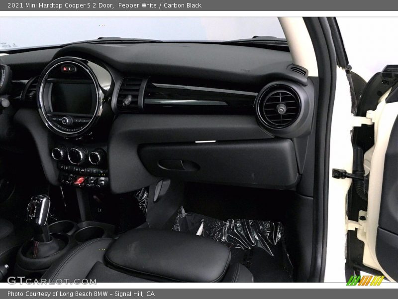 Pepper White / Carbon Black 2021 Mini Hardtop Cooper S 2 Door