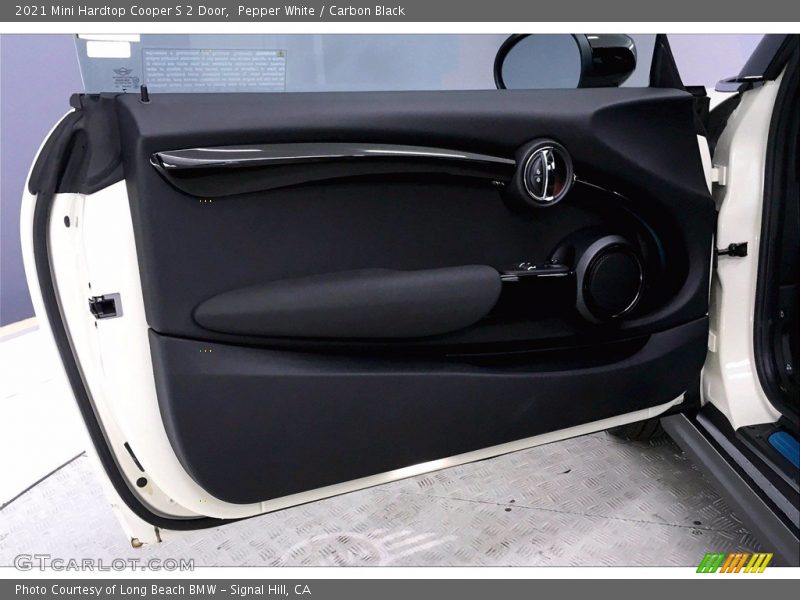 Pepper White / Carbon Black 2021 Mini Hardtop Cooper S 2 Door