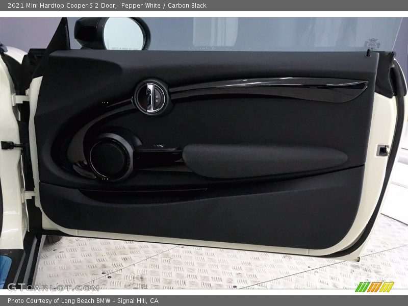Pepper White / Carbon Black 2021 Mini Hardtop Cooper S 2 Door