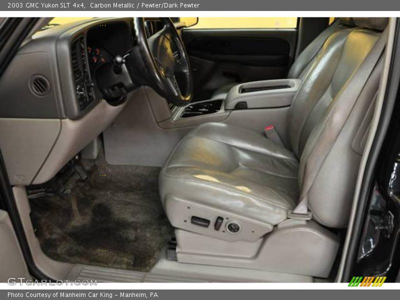 Carbon Metallic / Pewter/Dark Pewter 2003 GMC Yukon SLT 4x4