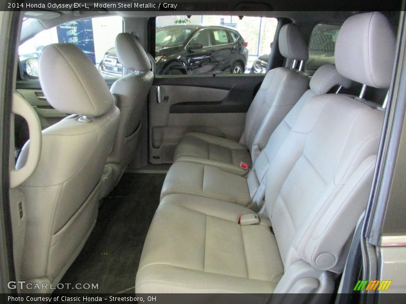 Modern Steel Metallic / Gray 2014 Honda Odyssey EX-L