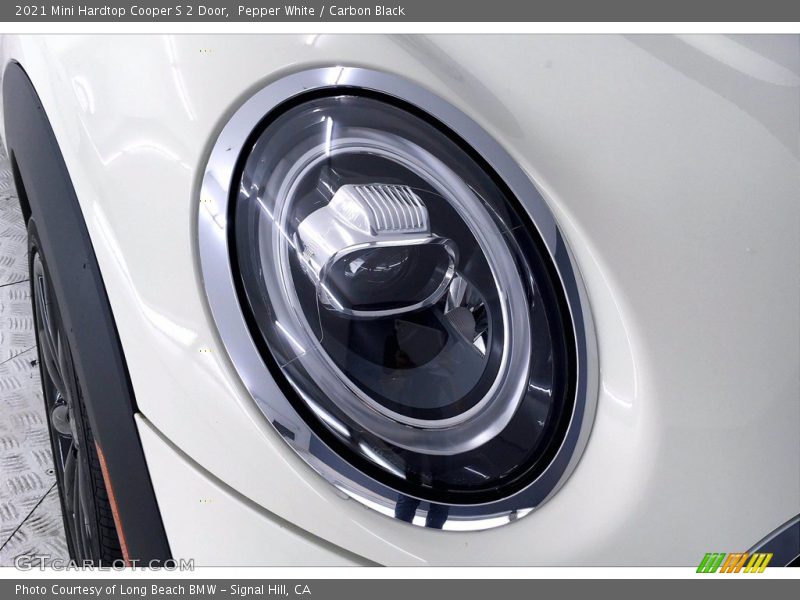 Pepper White / Carbon Black 2021 Mini Hardtop Cooper S 2 Door