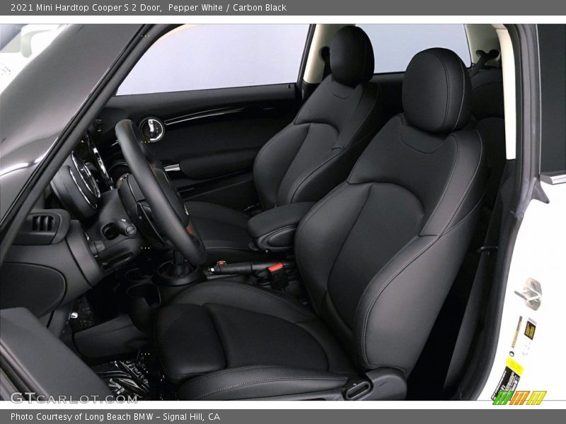 Pepper White / Carbon Black 2021 Mini Hardtop Cooper S 2 Door