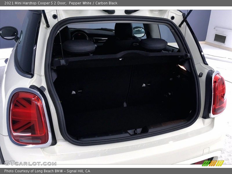 Pepper White / Carbon Black 2021 Mini Hardtop Cooper S 2 Door
