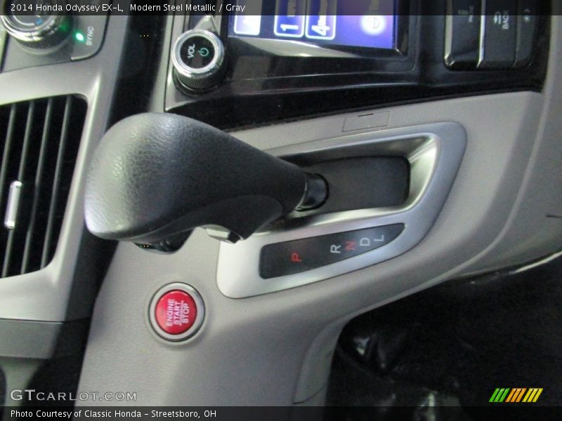 Modern Steel Metallic / Gray 2014 Honda Odyssey EX-L