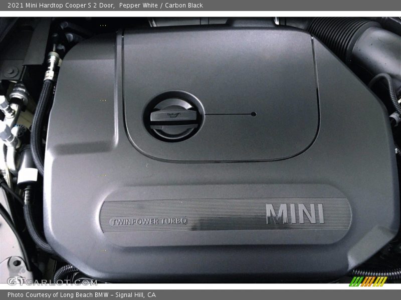 Pepper White / Carbon Black 2021 Mini Hardtop Cooper S 2 Door