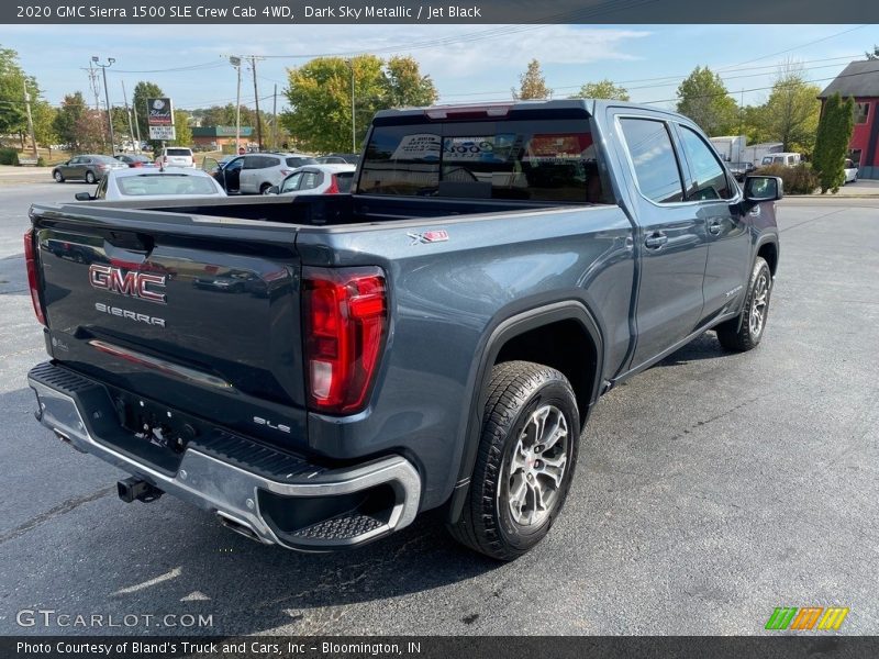 Dark Sky Metallic / Jet Black 2020 GMC Sierra 1500 SLE Crew Cab 4WD