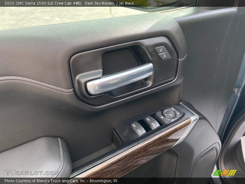 Dark Sky Metallic / Jet Black 2020 GMC Sierra 1500 SLE Crew Cab 4WD