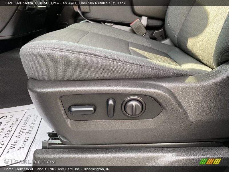 Dark Sky Metallic / Jet Black 2020 GMC Sierra 1500 SLE Crew Cab 4WD