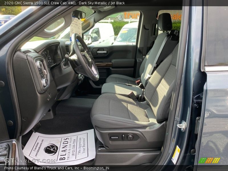 Dark Sky Metallic / Jet Black 2020 GMC Sierra 1500 SLE Crew Cab 4WD