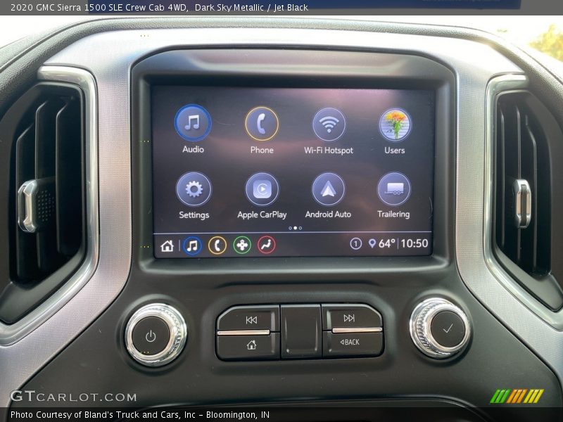 Controls of 2020 Sierra 1500 SLE Crew Cab 4WD