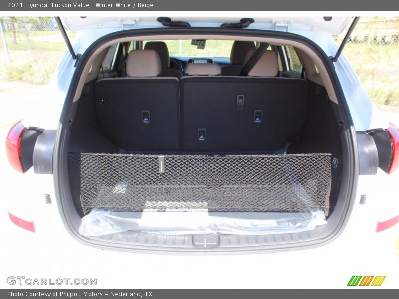 Winter White / Beige 2021 Hyundai Tucson Value