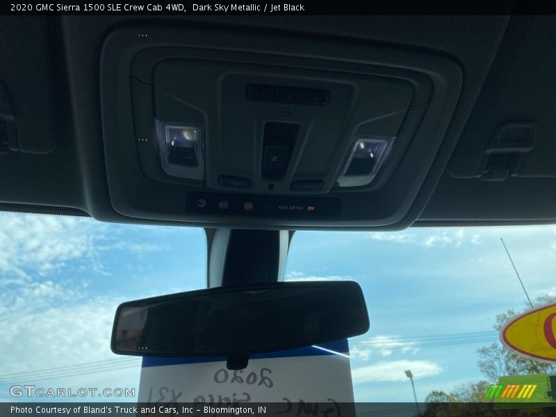 Dark Sky Metallic / Jet Black 2020 GMC Sierra 1500 SLE Crew Cab 4WD