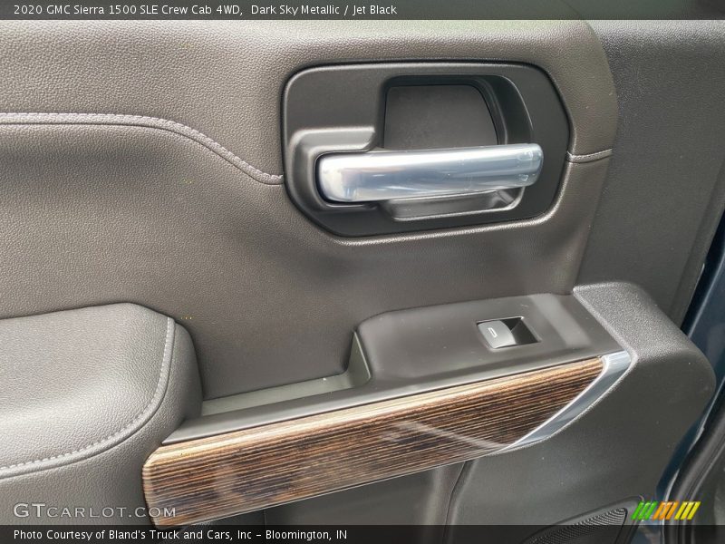 Dark Sky Metallic / Jet Black 2020 GMC Sierra 1500 SLE Crew Cab 4WD